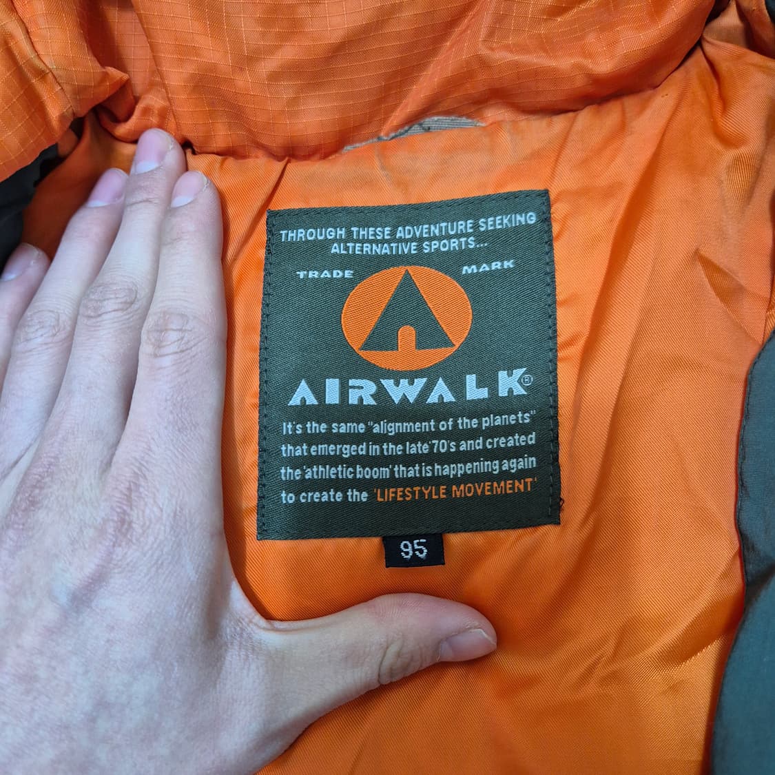 에어워크 남성 다운 후드 패딩 M(95) 상품이미지6