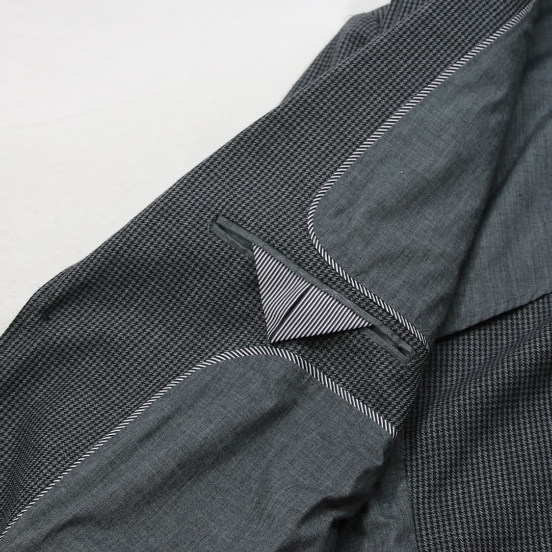 (착용컷) LANDS' END 하운즈투스 체크 블레이져 (남성용 103) 상품이미지8