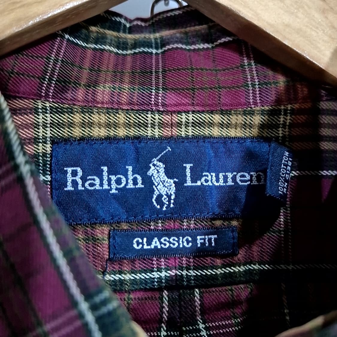 폴로 랄프로렌 체크 셔츠 상품이미지4