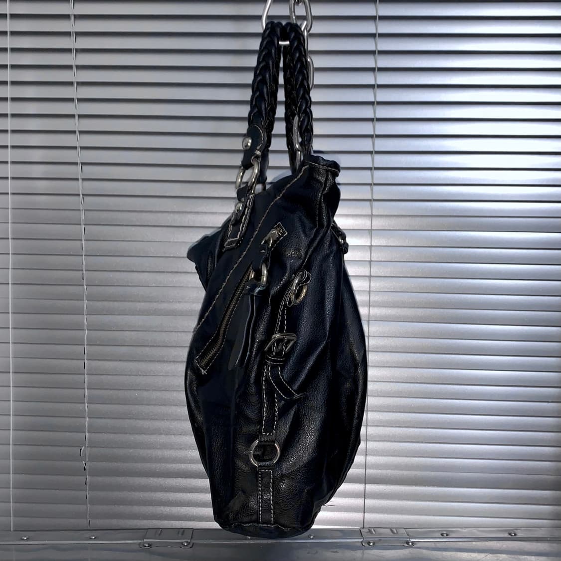 00s 빈티지 라지 게스 스티치 백 상품이미지4