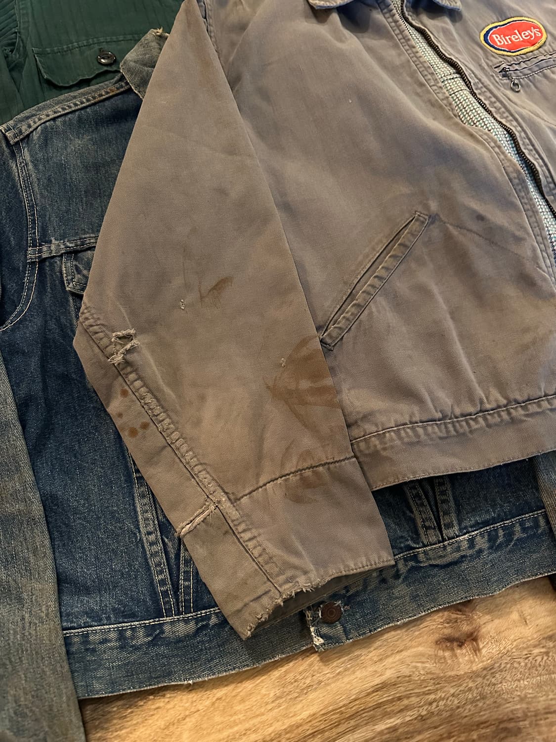 60s USA Osh Kosh 3 Pocket Work Jacket 상품이미지4