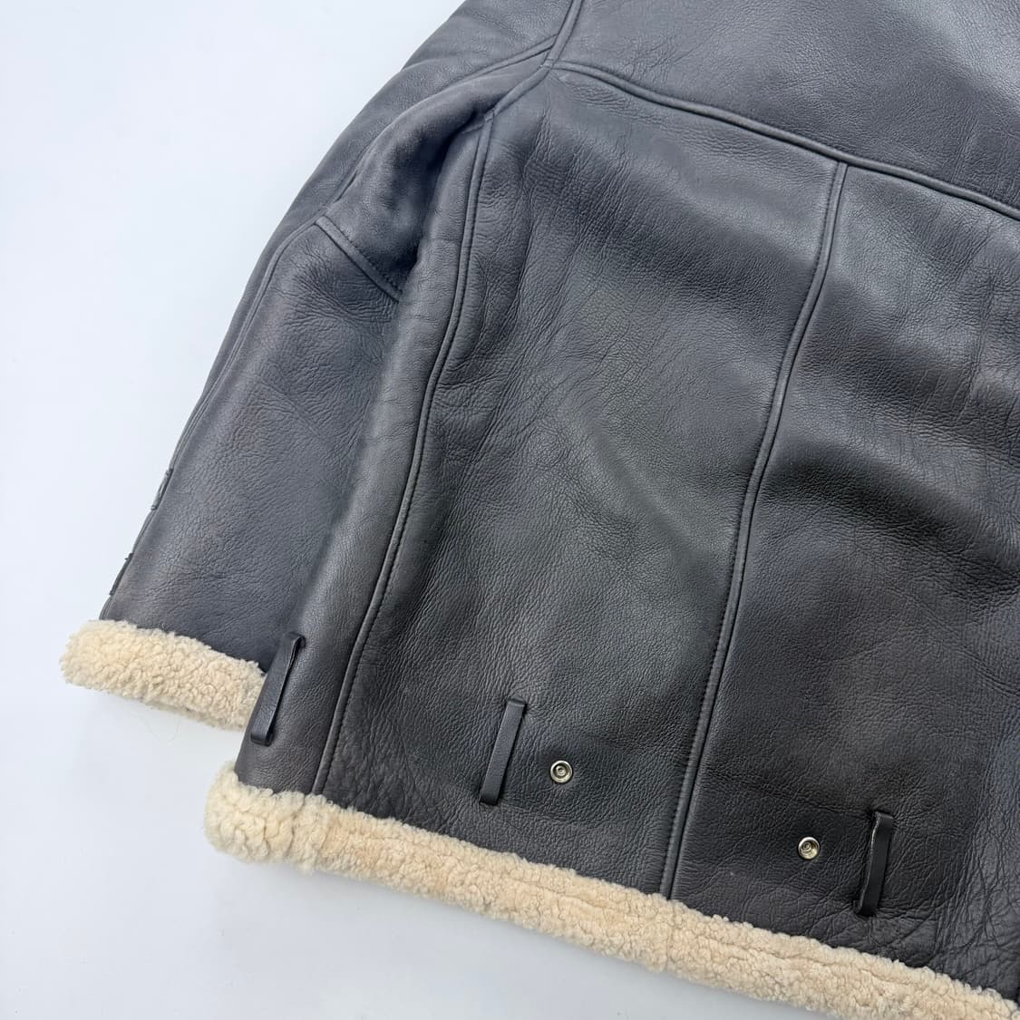 B-3 type 스페인 양가죽 무스탕 상품이미지9