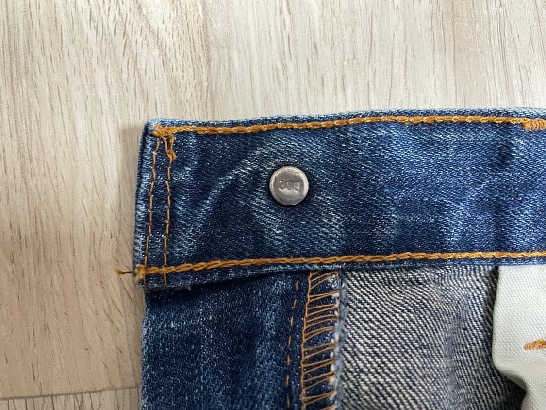 32) 00's 리바이스 재팬 502 일자핏 워싱 데님팬츠 상품이미지6