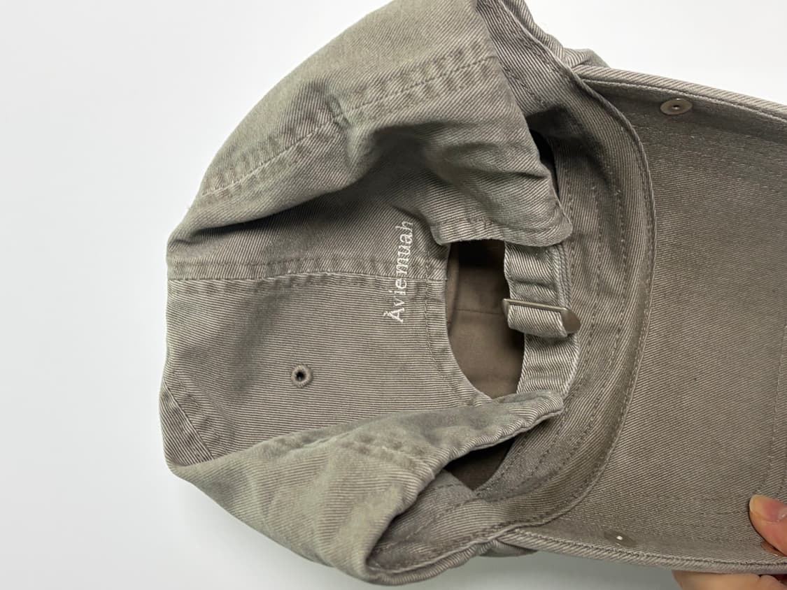 아비에무아 빈티지 리벳캡 카키 거의새상품 상품이미지4
