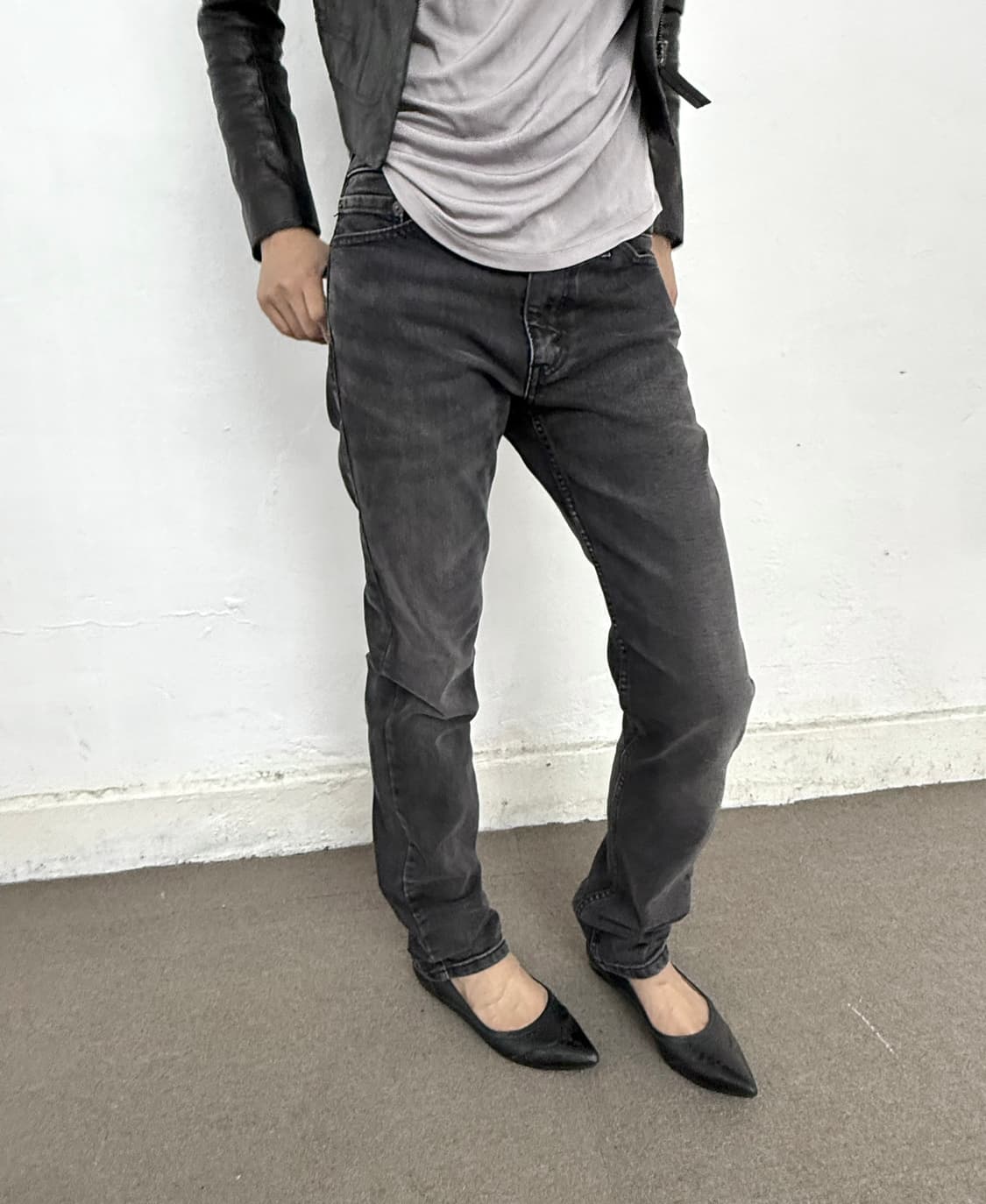 Levi’s 511 Slim Fit Denim Pants Black 상품이미지1