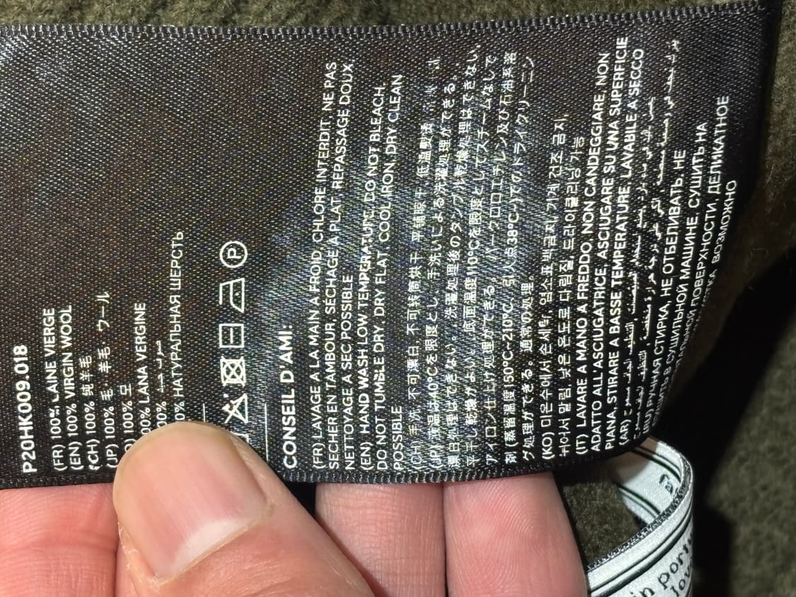 AMI 아미 빅하트 빅로고 니트 스웨터  상품이미지7