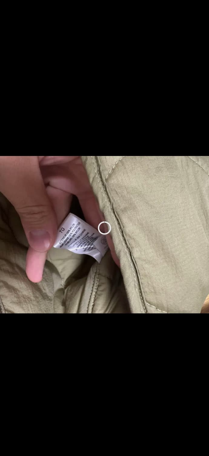 [XL]1028.스투시 Stussy 퀼팅 베스트 (카키 / 올리브) 상품이미지8