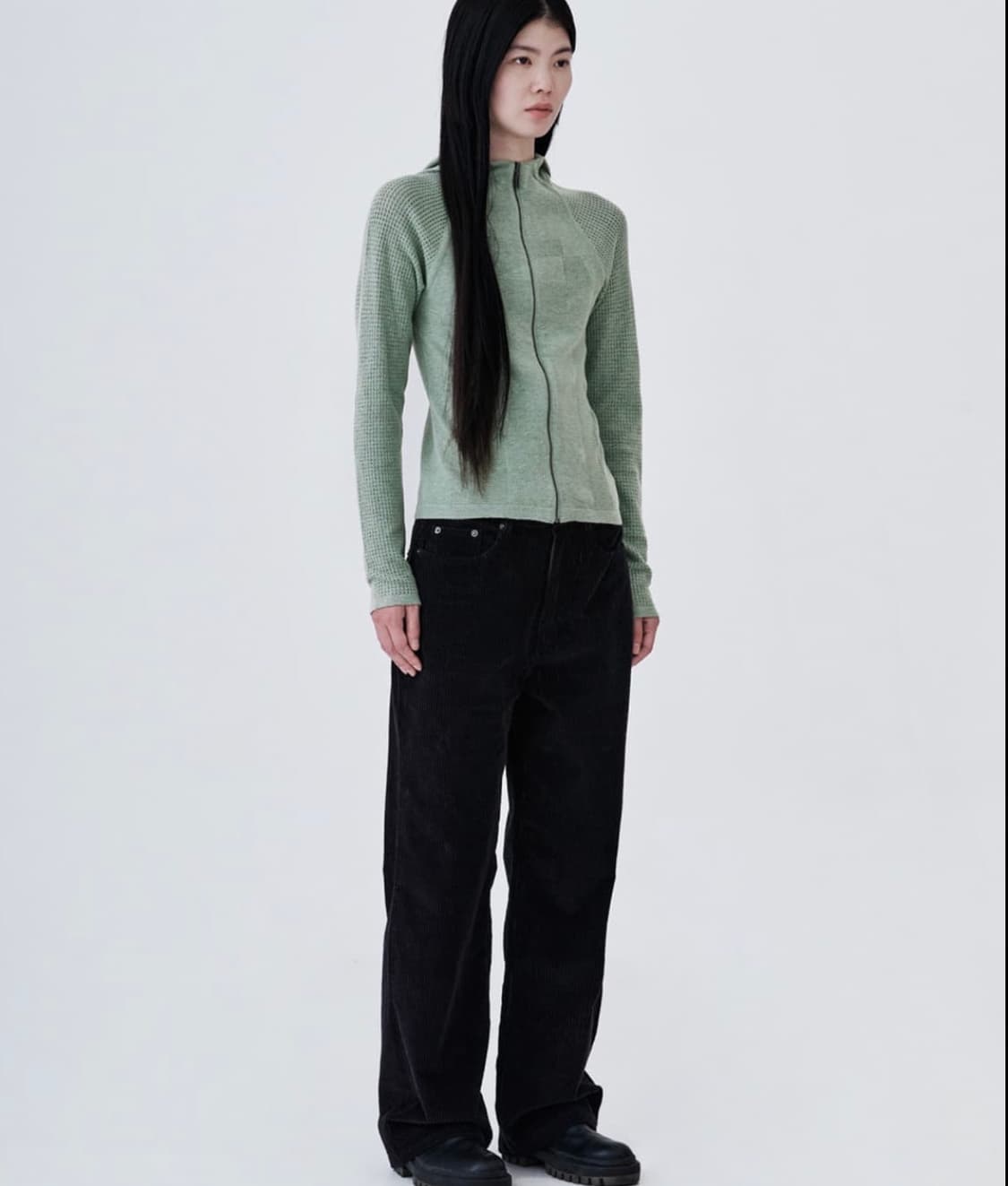 WELLBEING EXPRESS Sports Knit Hoodie 상품이미지3