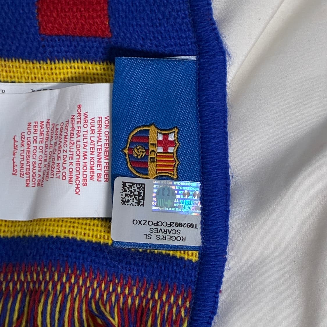 FC 바르셀로나 머플러 목돌이 상품이미지3