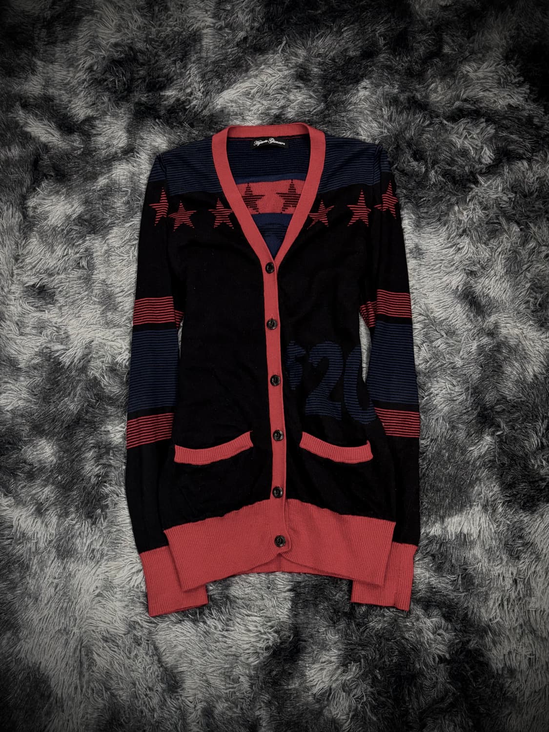 Hysteric Glamour 스타 걸프린팅 가디건 상품이미지2