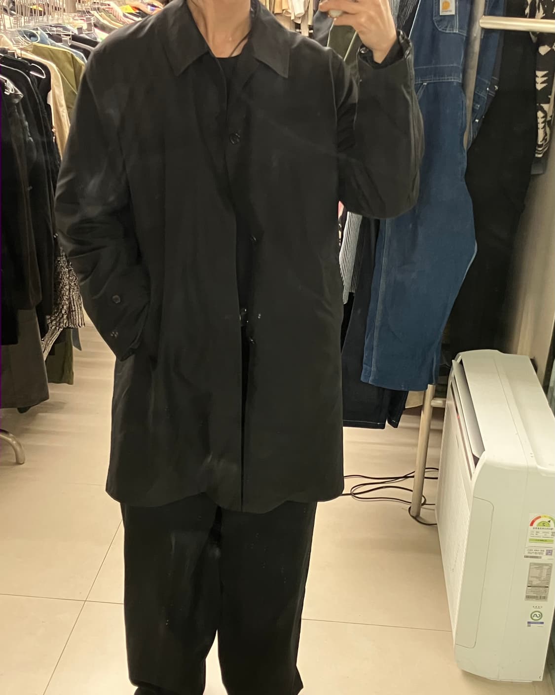 폴로 랄프로렌 블랙 맥코트 XL 상품이미지6