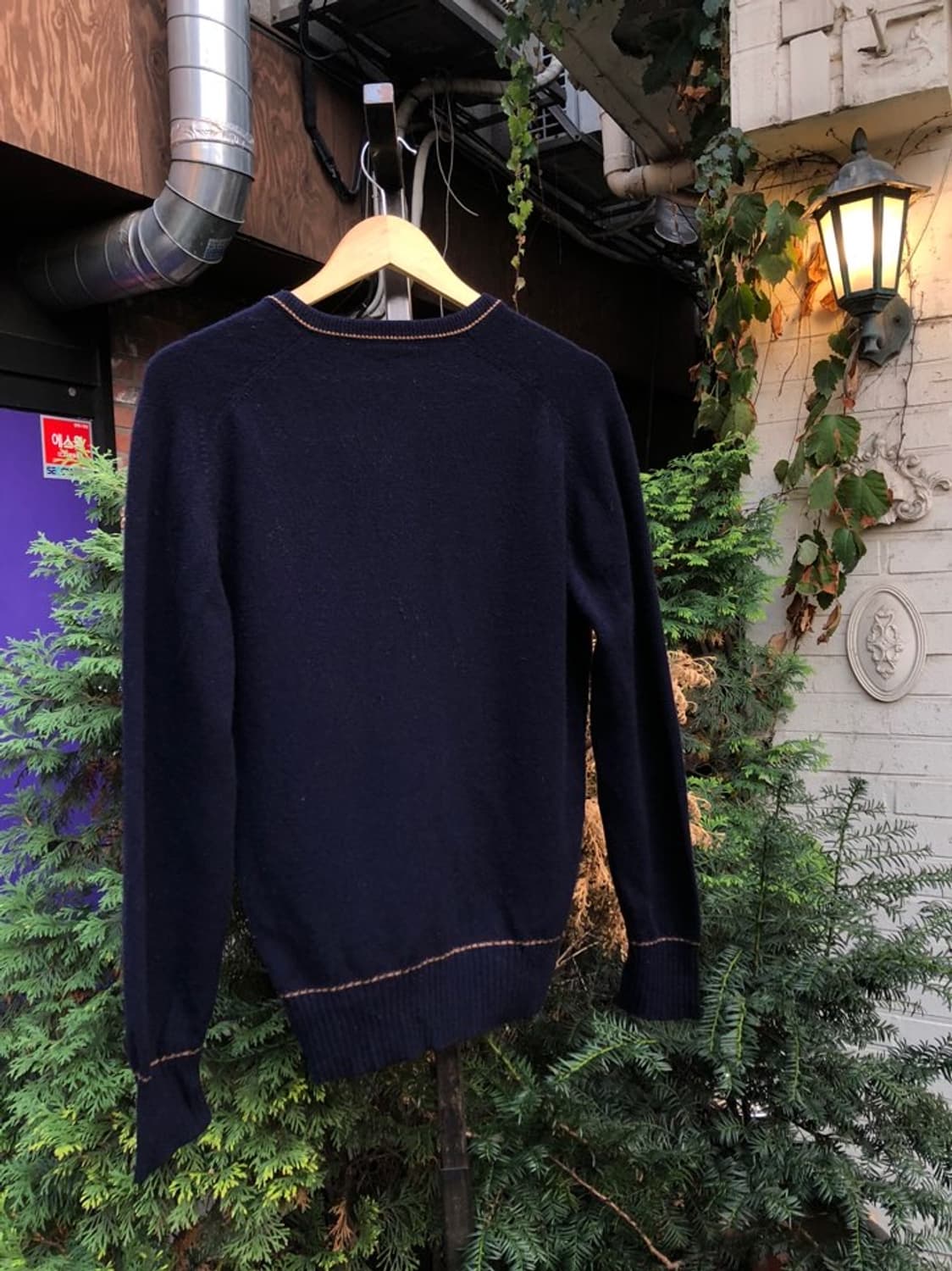 랑방 브이넥 니트 상품이미지6