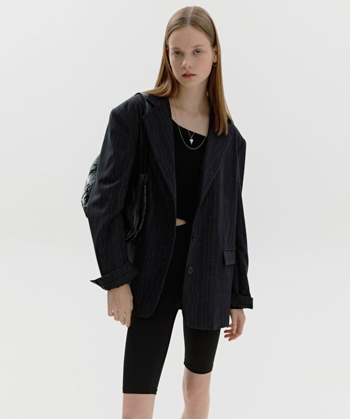 소프트서울 그레인 오버핏 자켓 상품이미지1