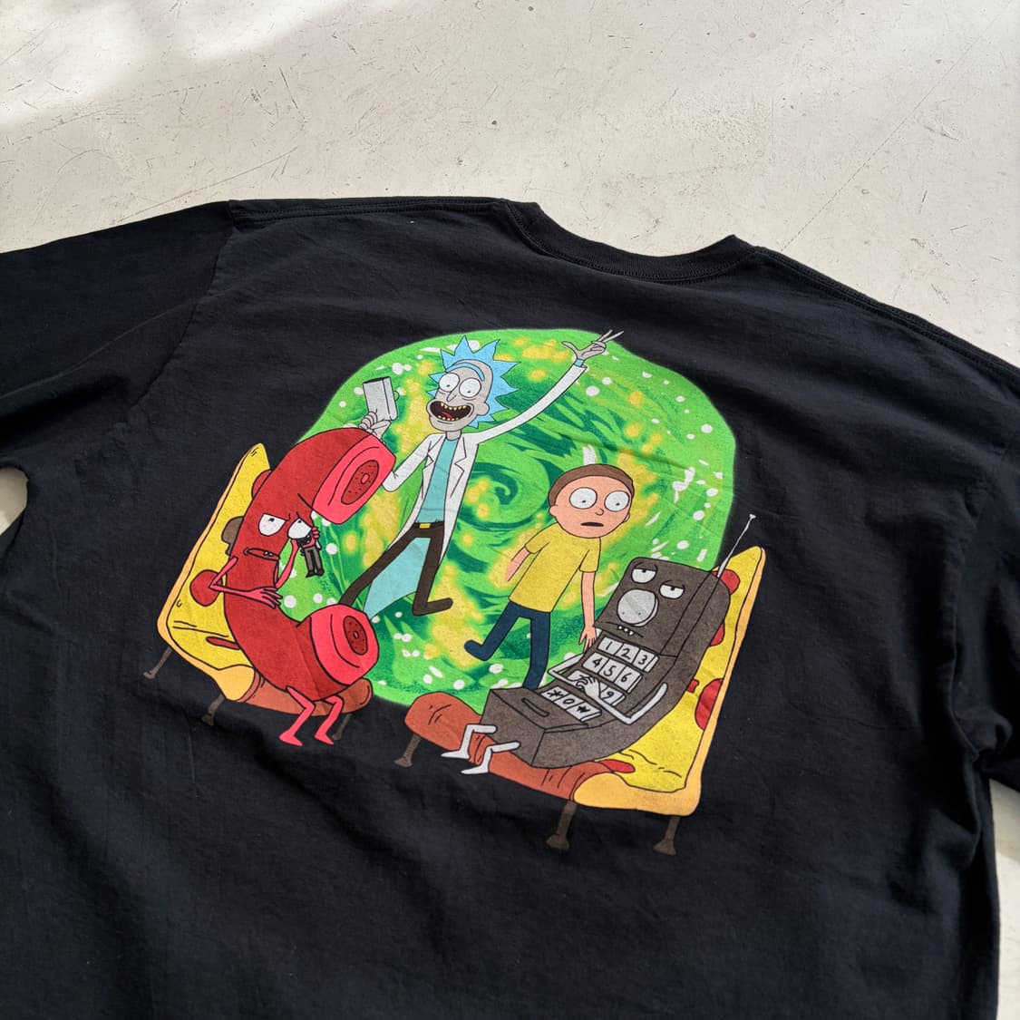 릭앤모티 오피셜 빈티지 롱슬리브 XL 상품이미지7