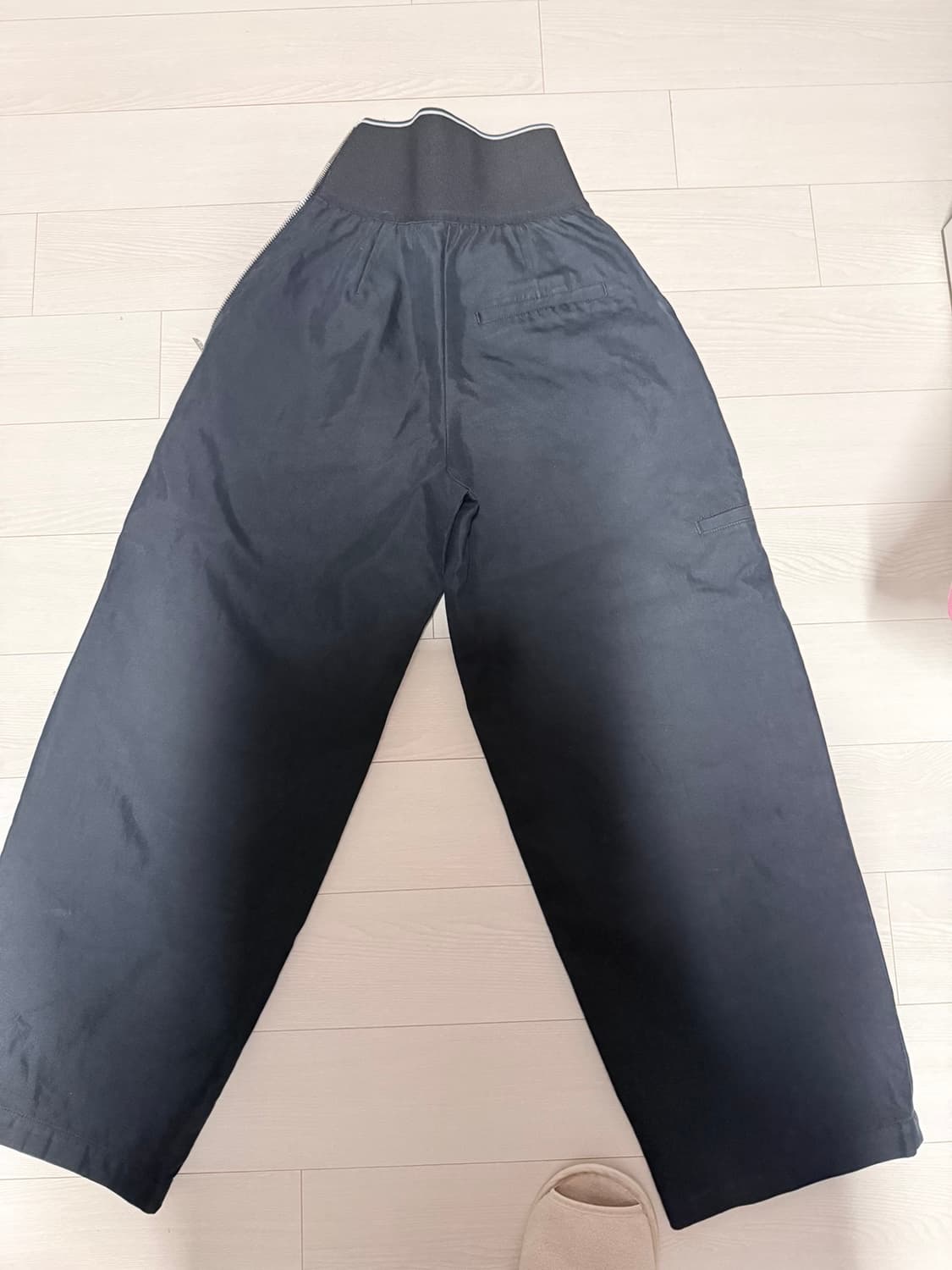 Alexander Wang 로고 밴딩 와이드 팬츠 /착샷 있음 상품이미지2