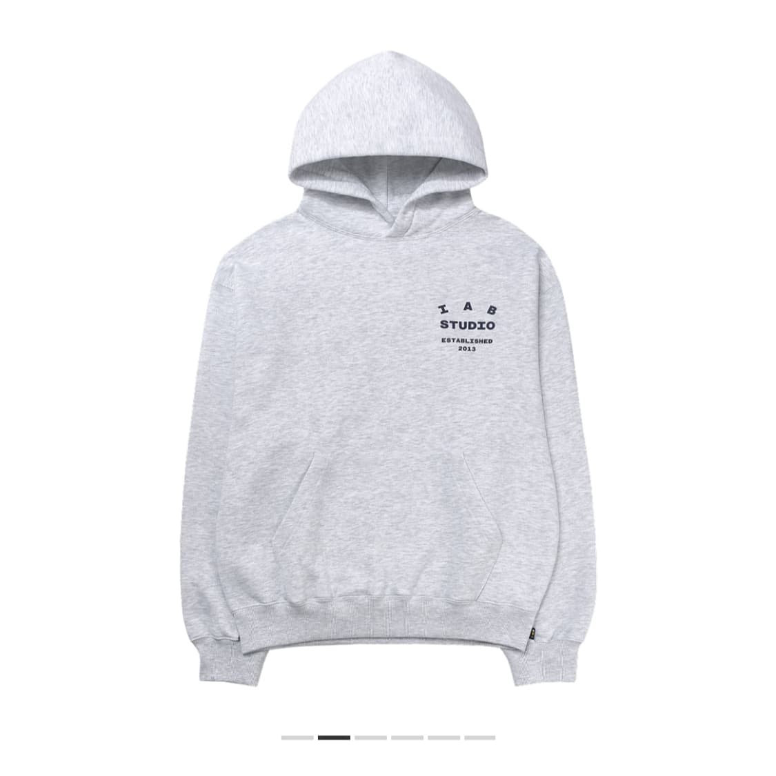 아이앱 스튜디오 25 후드 라이트 그레이 네이비 상품이미지1