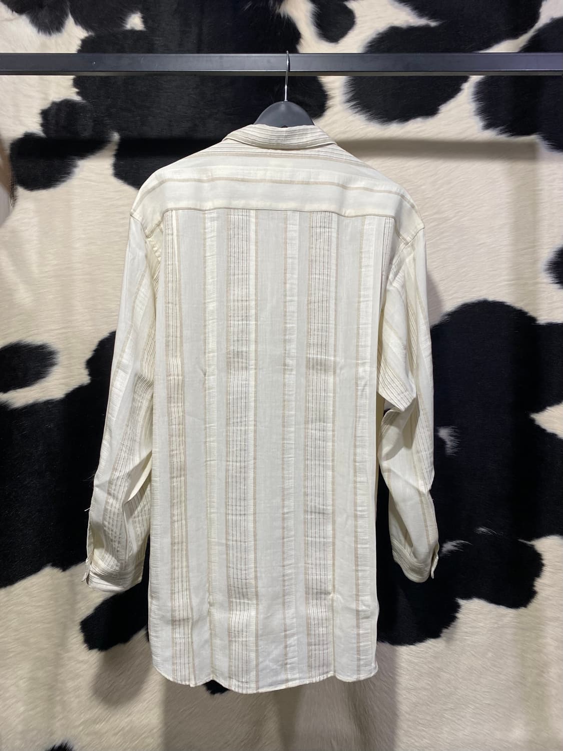 Lanvin 로고 스트라이프 셔츠 상품이미지4