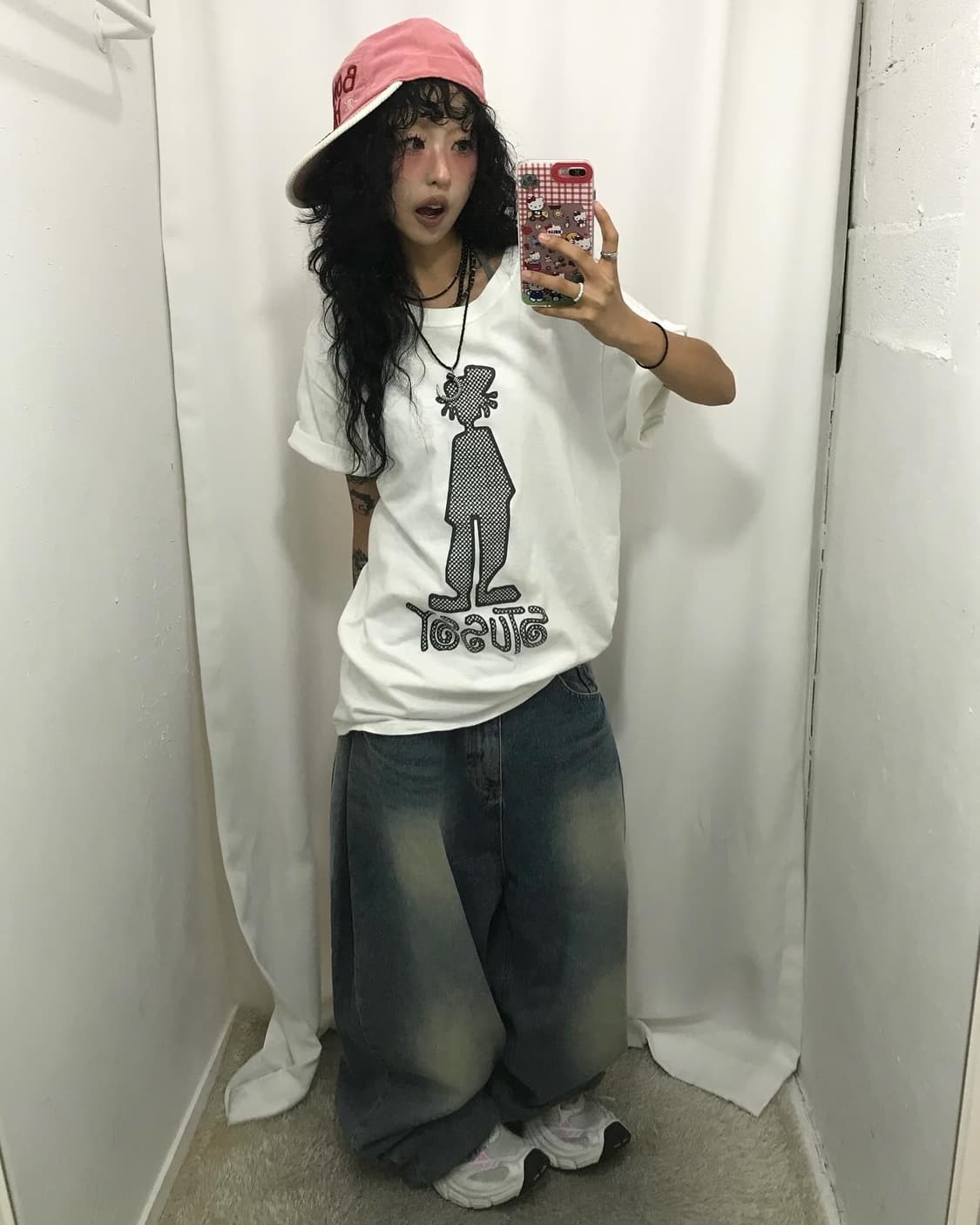 Stussy Regemon Printing T-shirt 상품이미지5