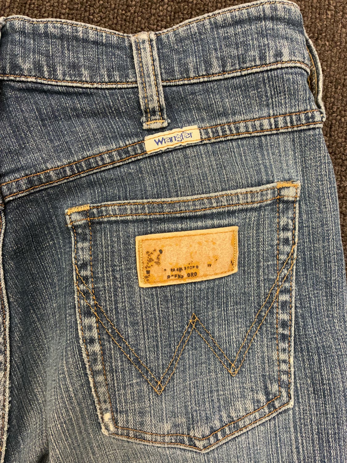 31)랭글러 빈티지 일자핏 데님팬츠 상품이미지6