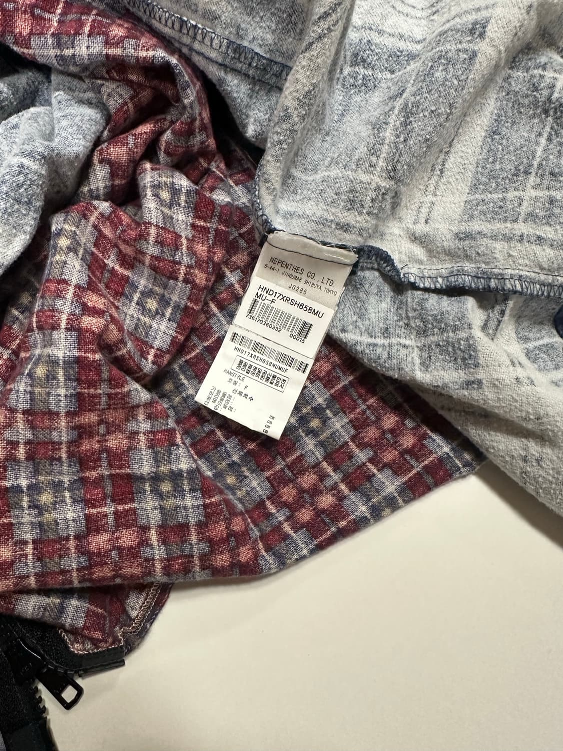 리빌드 바이 니들스 셔츠 needles 상품이미지5