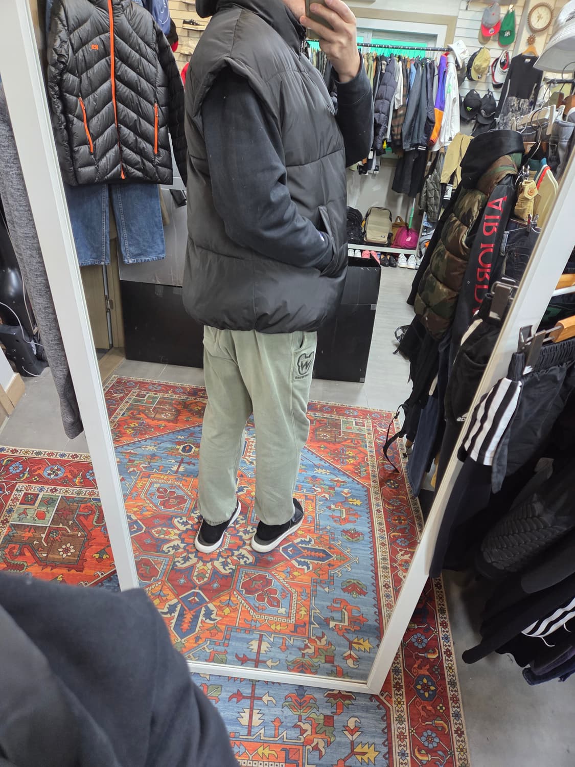 자라 투웨이 오버핏 패딩조끼 표기 m 가능사이즈 xxl 상품이미지7