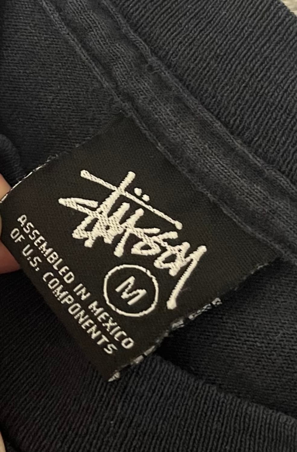 00s 스투시 자메이카 피스 백로고 반팔 티셔츠 올드스쿨 빈티지 상품이미지5