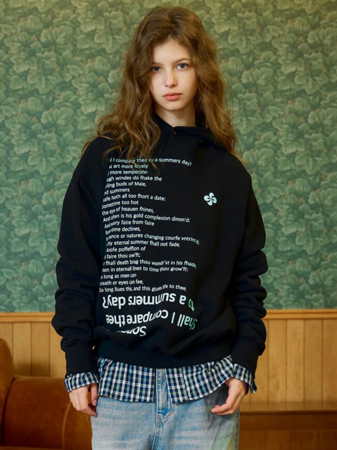 [택포] SONNET 18 HOODIE BLACK 상품이미지1