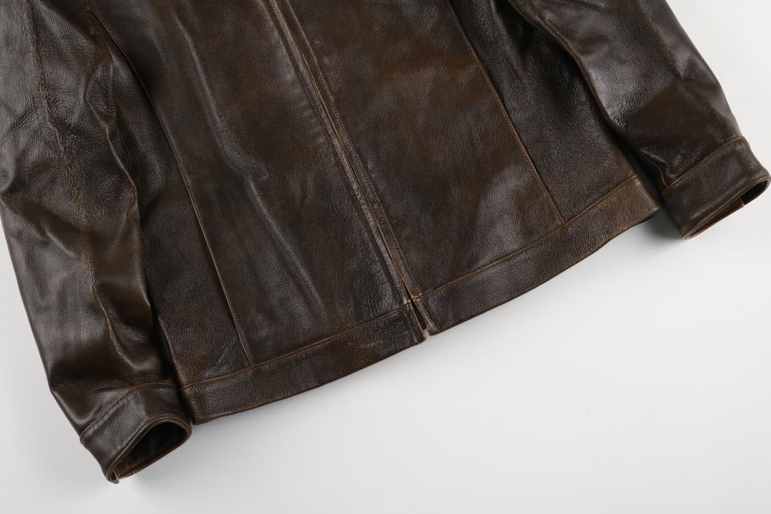 [여성 L] 빈티지 양가죽 자켓 상품이미지3