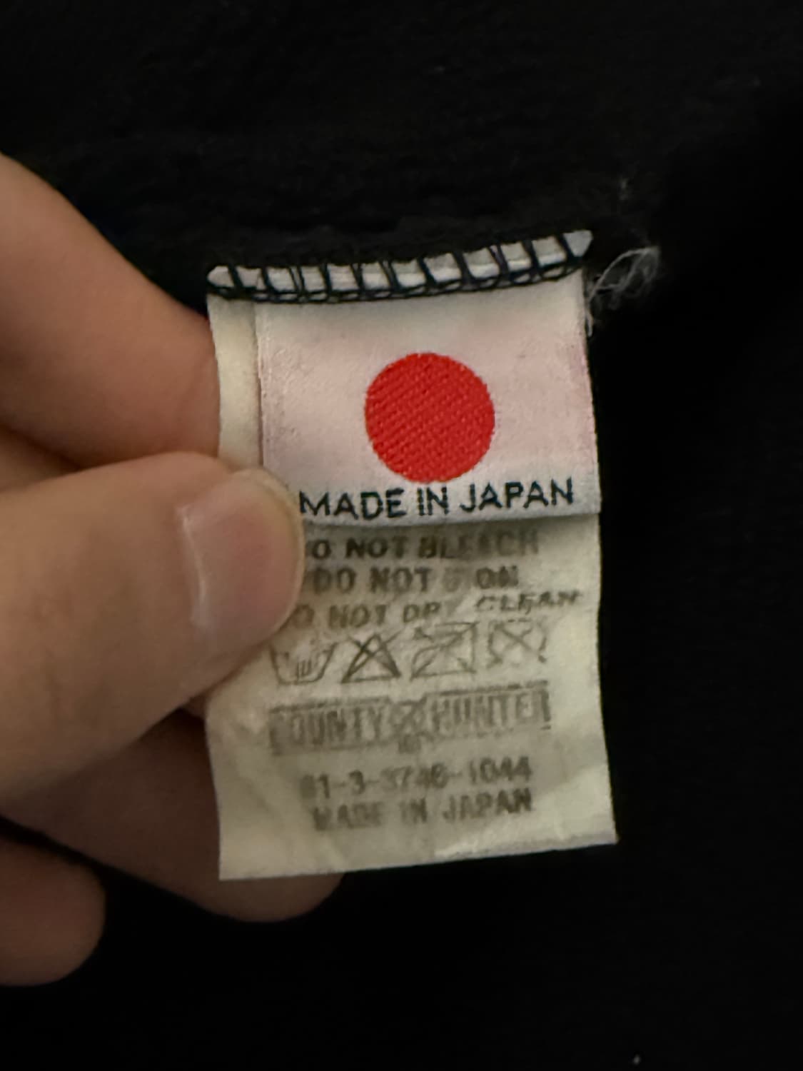 바운티헌터 japan made 자수 로고 니트 후드집업 상품이미지8