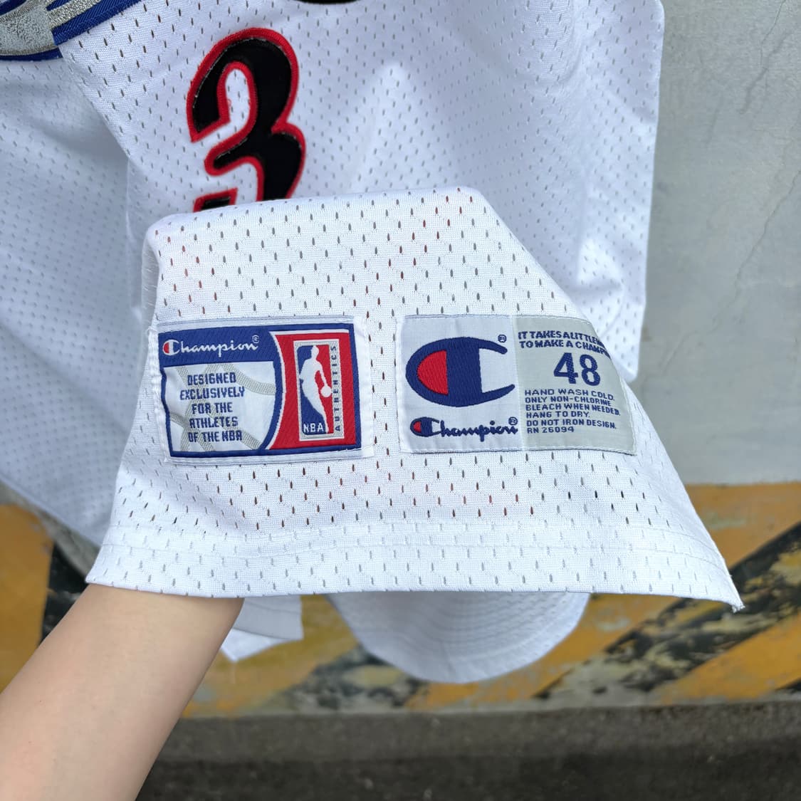Champion 00s 챔피온 아이버슨 농구 져지 상품이미지5