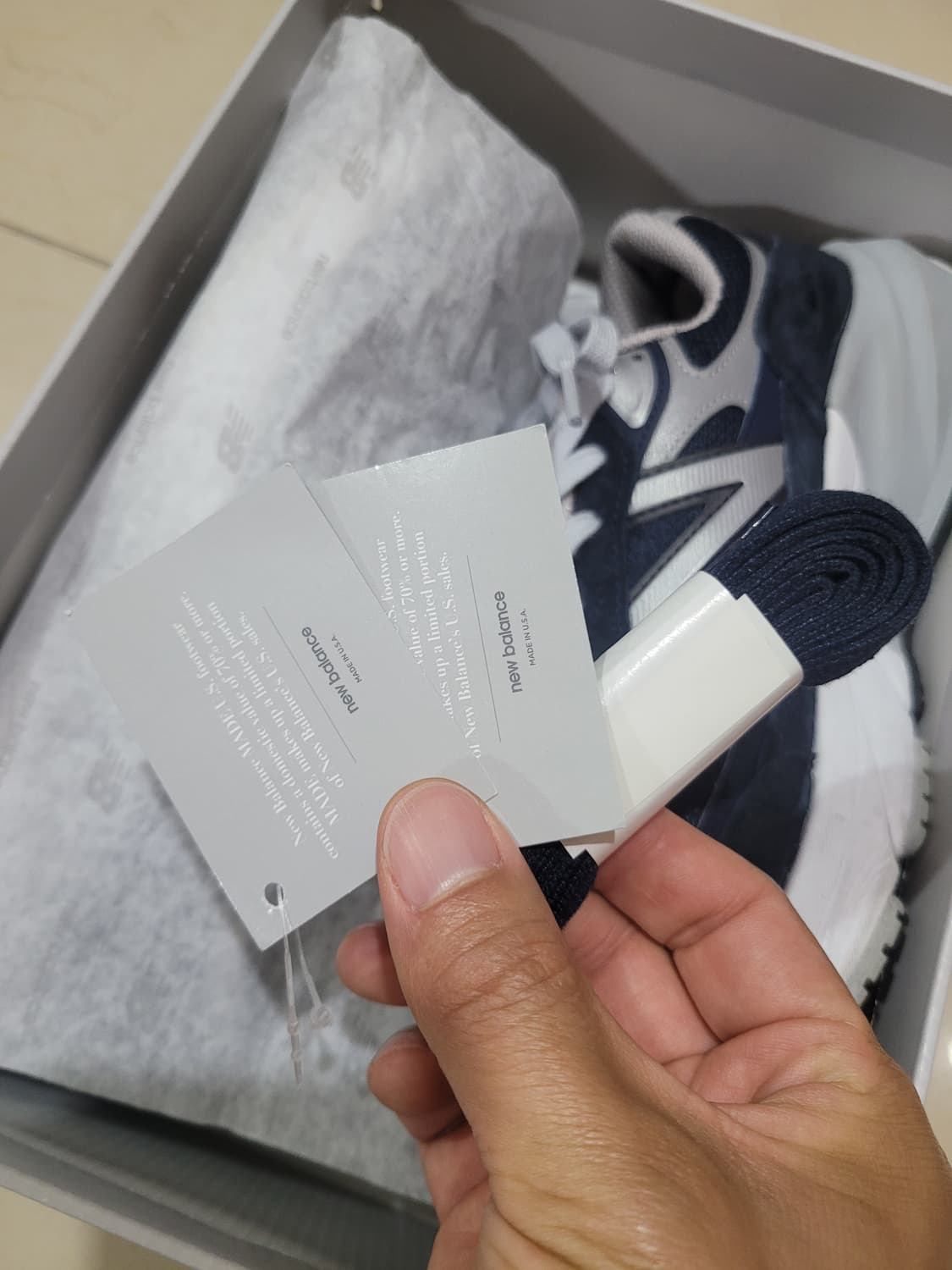 뉴발란스 990v6 285 네이비 상품이미지7