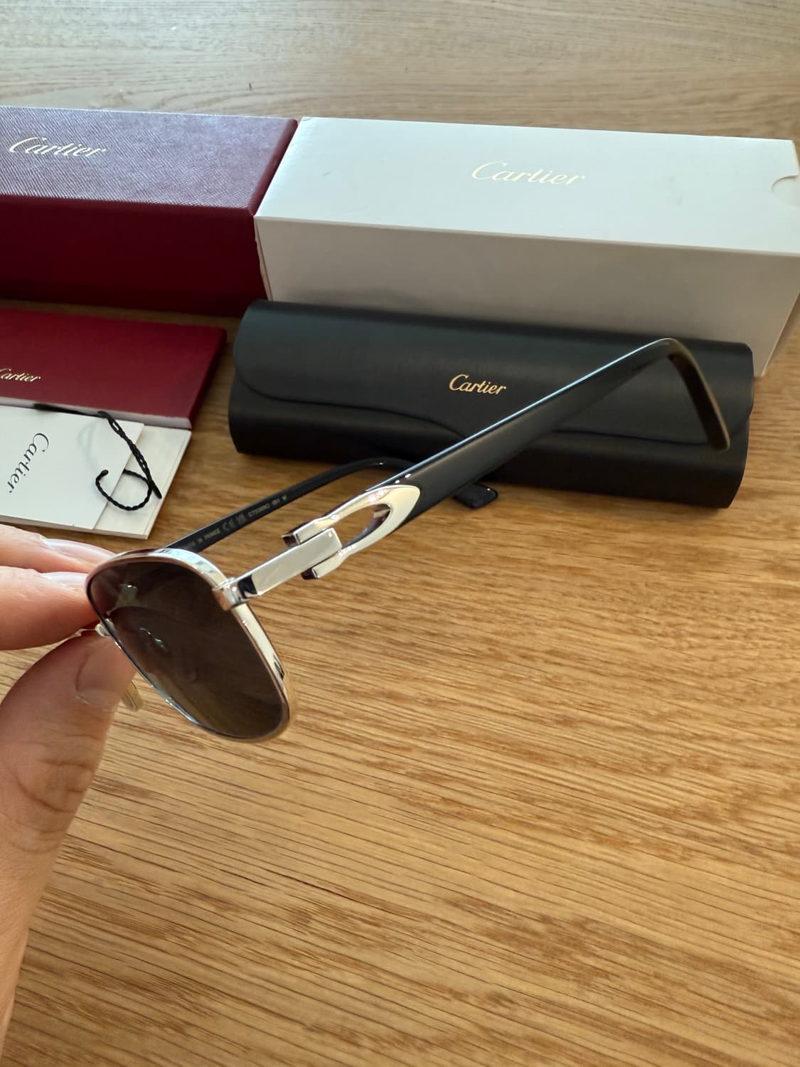 까르띠에 메탈테 선글라스 안경 상품이미지2
