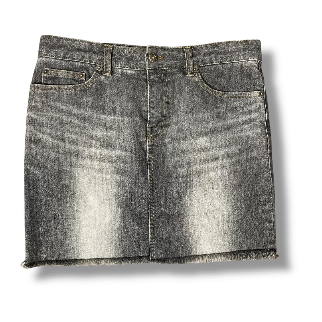 (30) Jeans Company 그레이 워싱 데님 스커트 상품이미지1