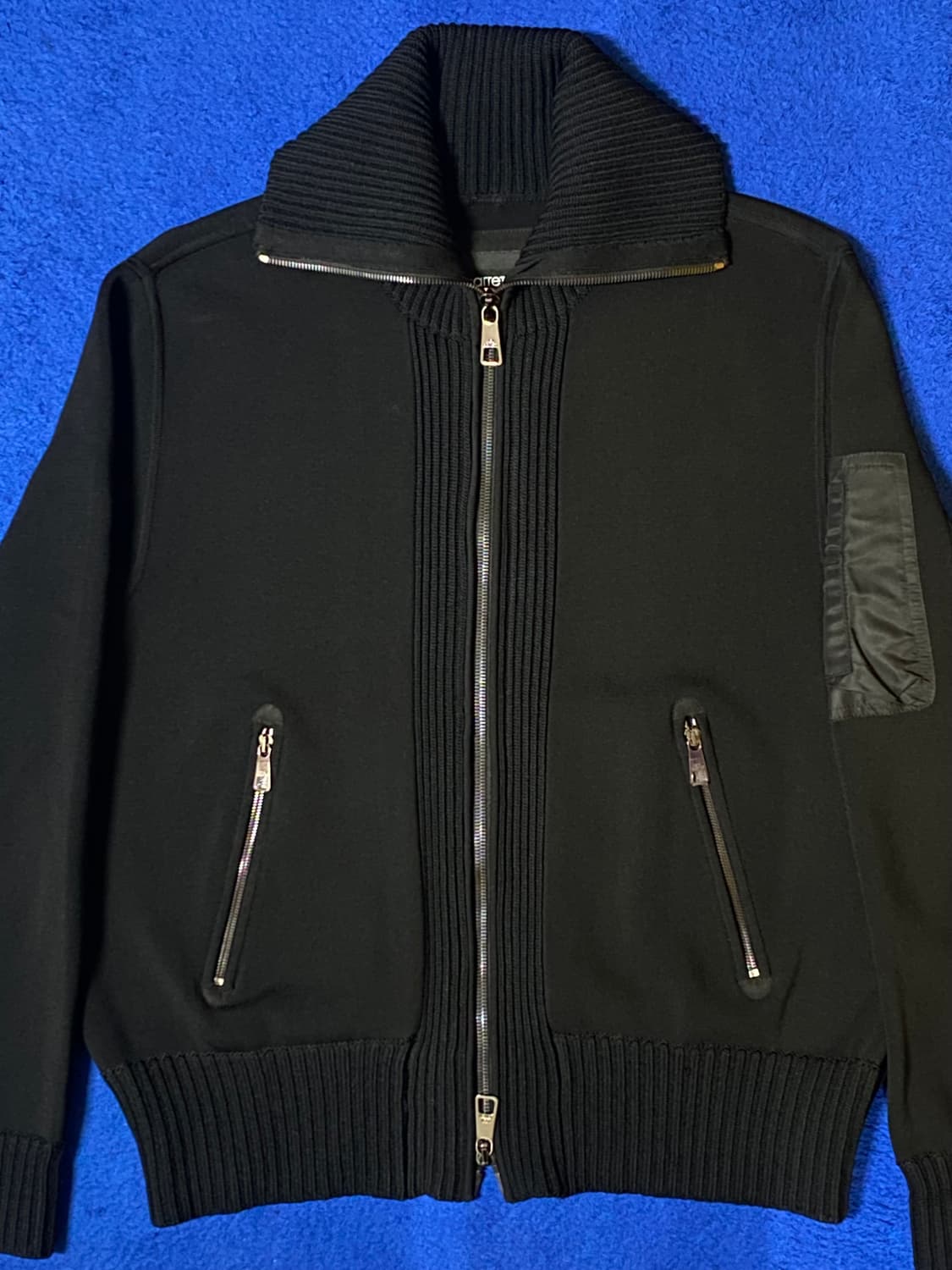 NeilBarrett 닐바렛 빈티지 블랙 스웨터 가디건 L 상품이미지2