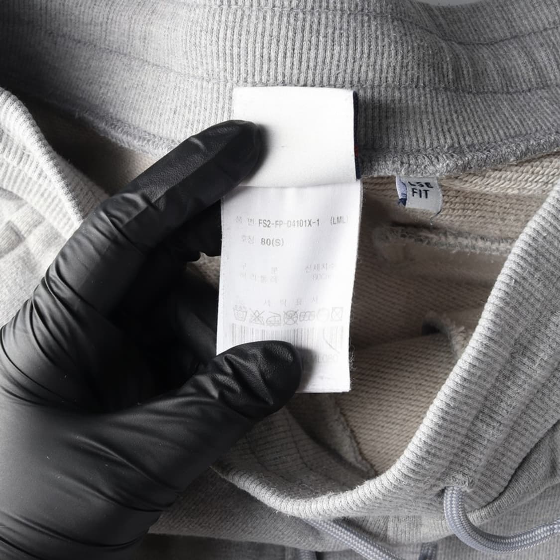 FILA 에센셜 루즈핏 조거 팬츠 그레이 S 상품이미지7