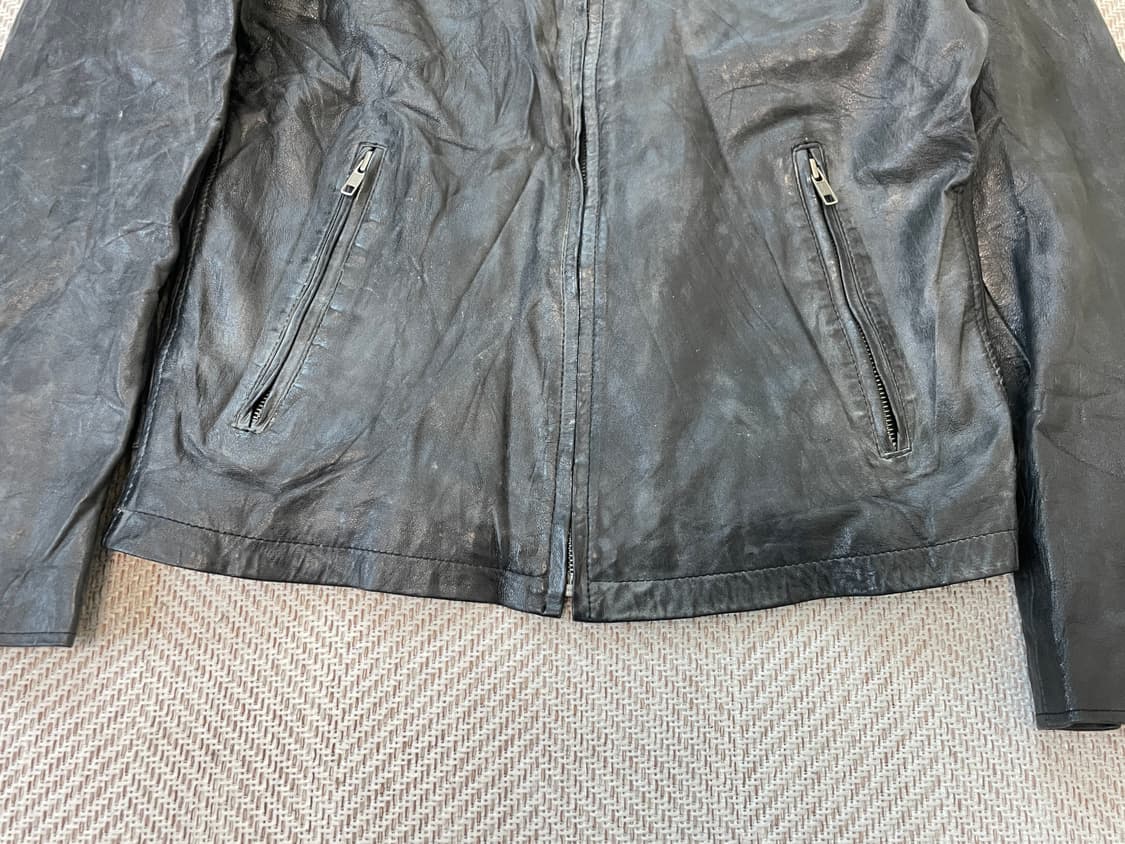 빈티지 썬 페이딩 라이더 레더자켓 J03918 상품이미지3