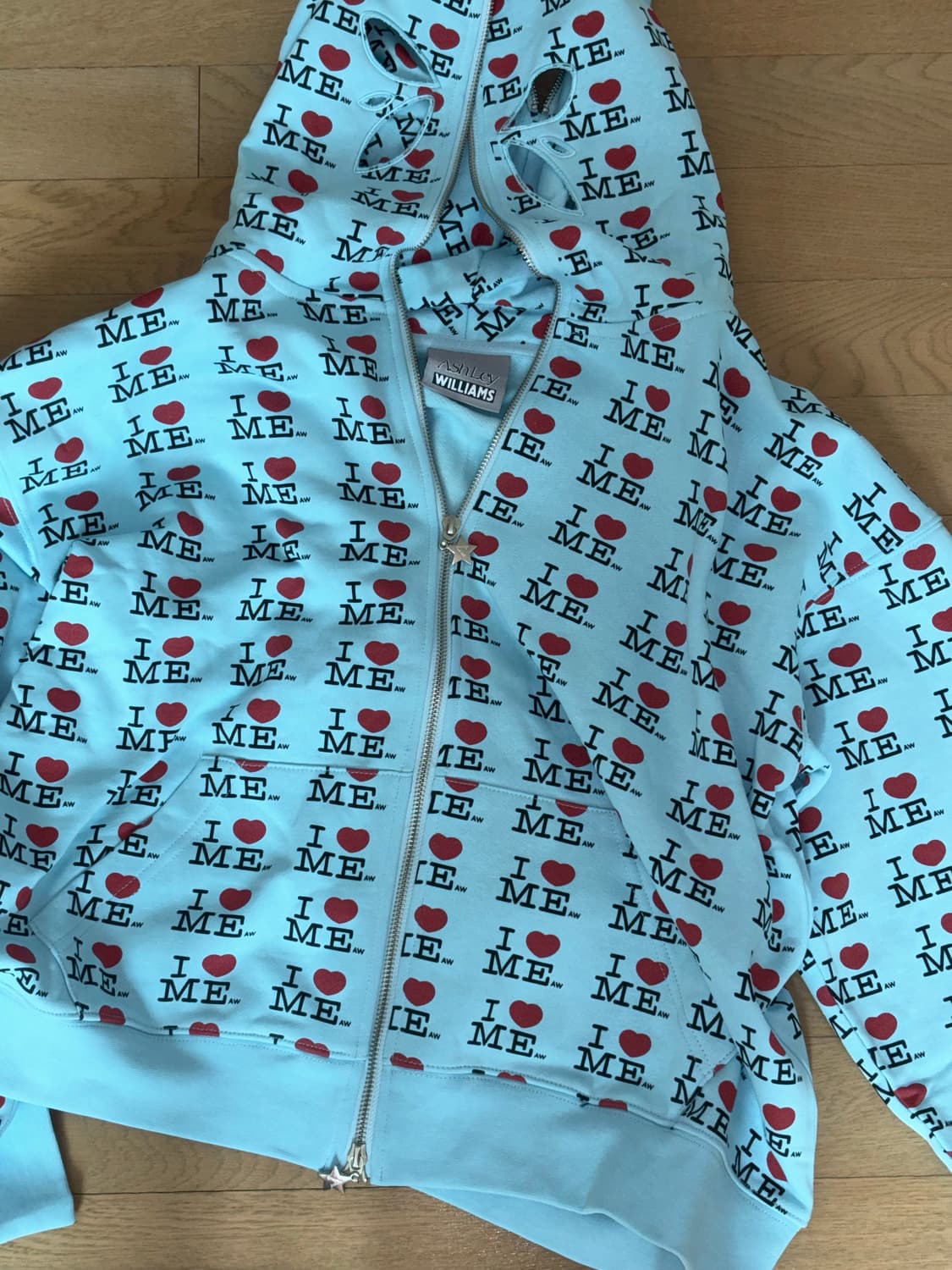 급처) 애슐리 윌리엄스 버터플라이 후드집업 S 상품이미지3