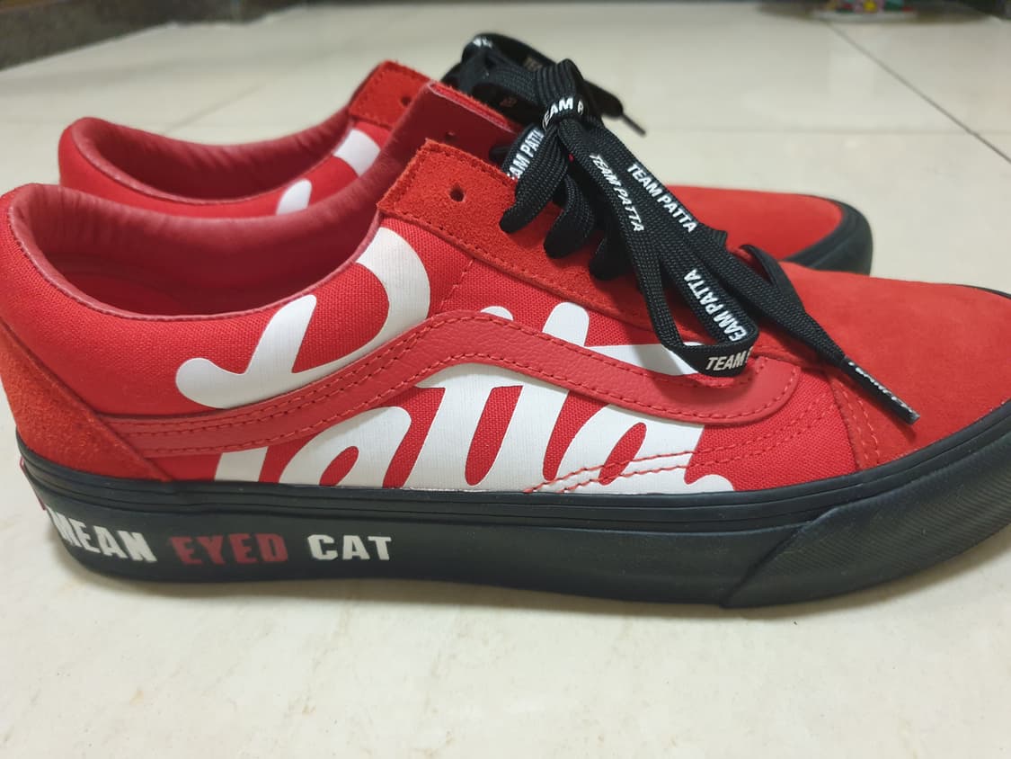 반스 x 파타 patta 볼트 올드스쿨 레드 VLT LX 275 상품이미지3