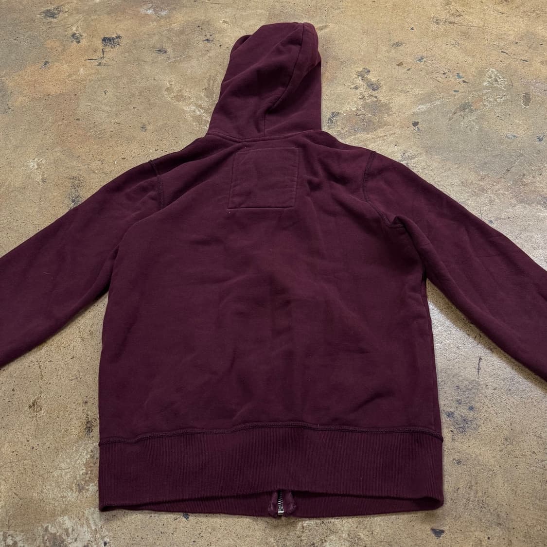 홀리스터 버건디 후드집업 상품이미지4