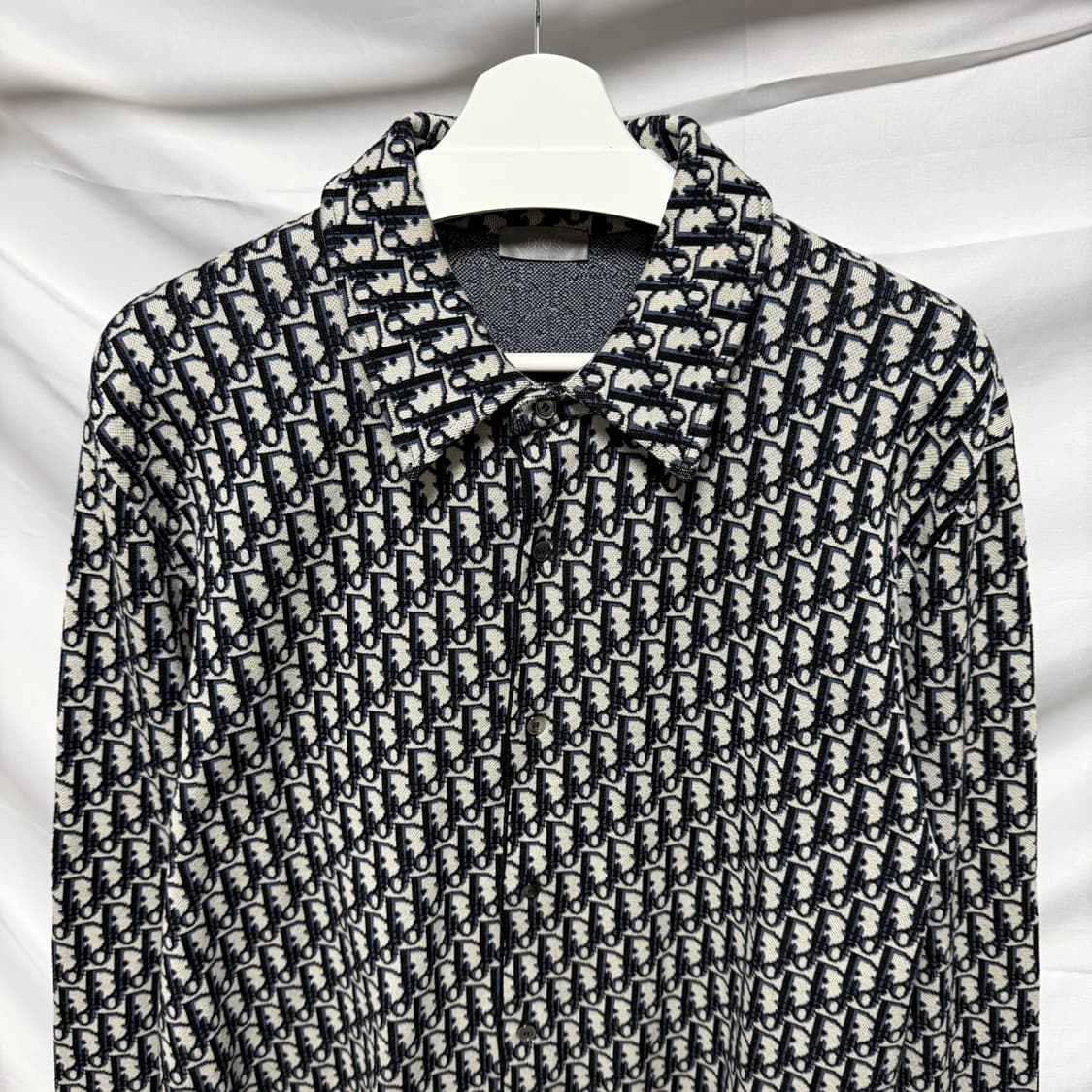 [S+급/L] 디올 오블리크 니트 오버셔츠 상품이미지2