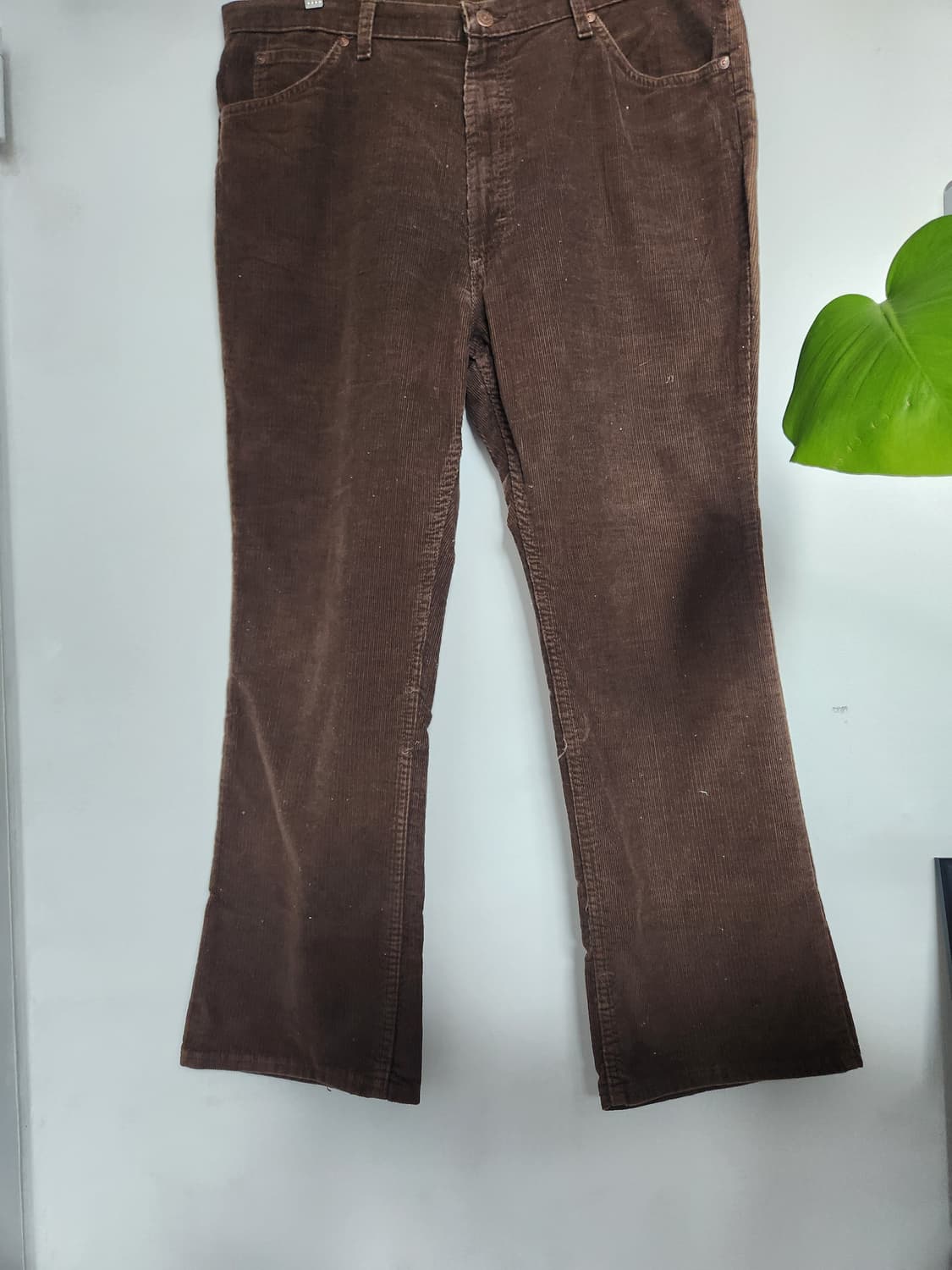 80s 시어즈 로어벅 코듀로이 세미 부츠컷 팬츠(USAmade) 상품이미지3