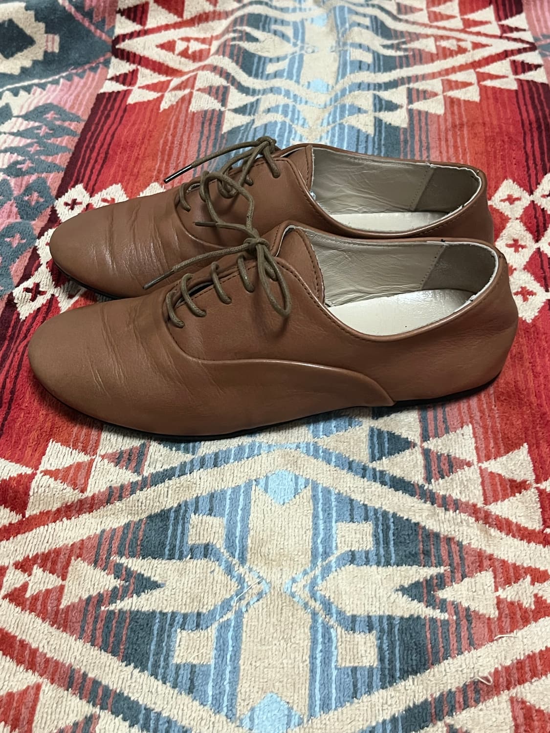 Made in Italy lambskin flat shoes 상품이미지2