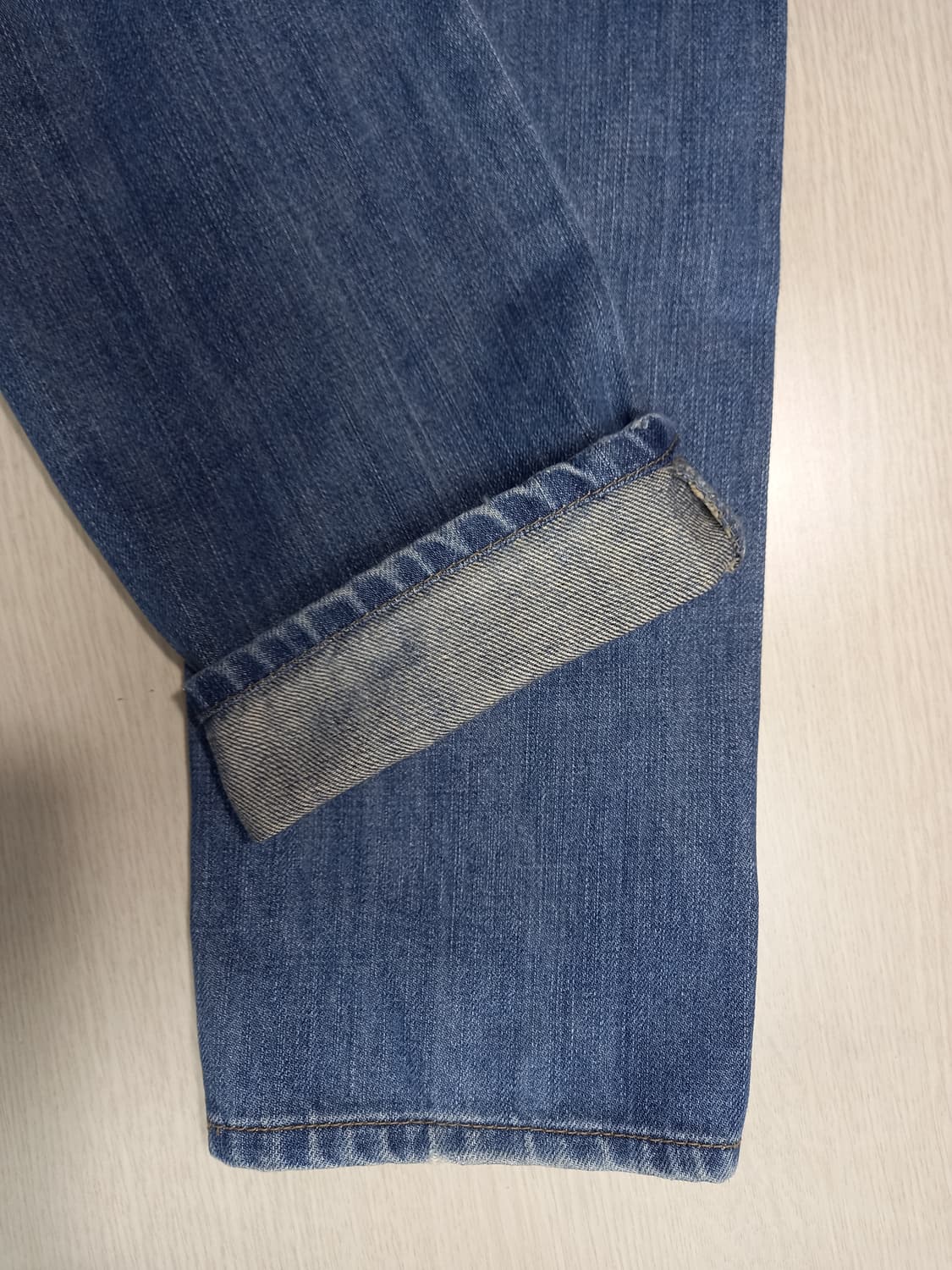 30 CONVERSE 데미지워싱 슬림일자 리페어진 30-229 상품이미지6