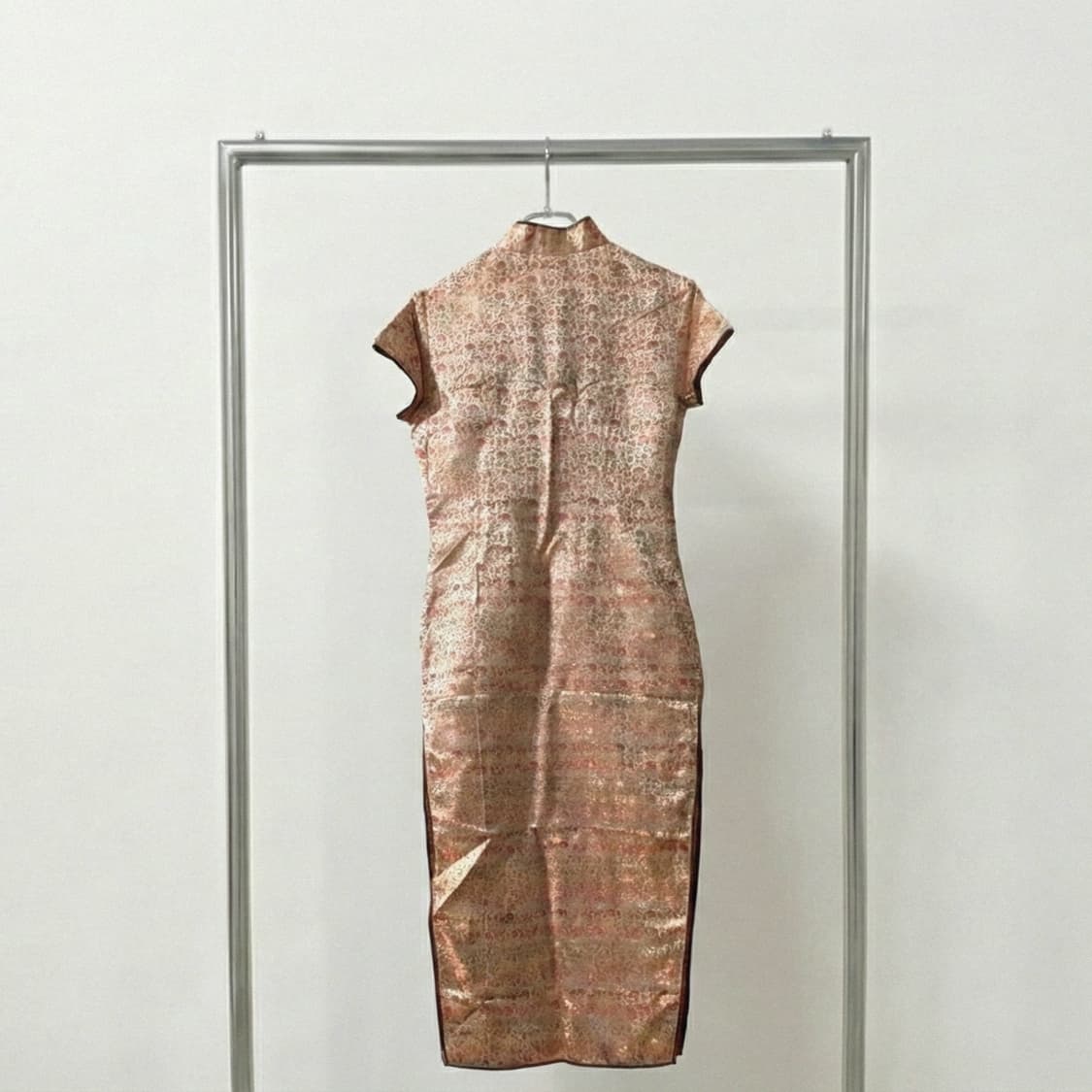 [Vintage] Salmon Oriental Qipao 상품이미지2