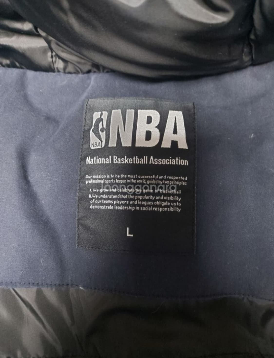 NBA 유니 클리브랜드 덕다운 롱패딩
사이즈(L)100~105
 상품이미지6