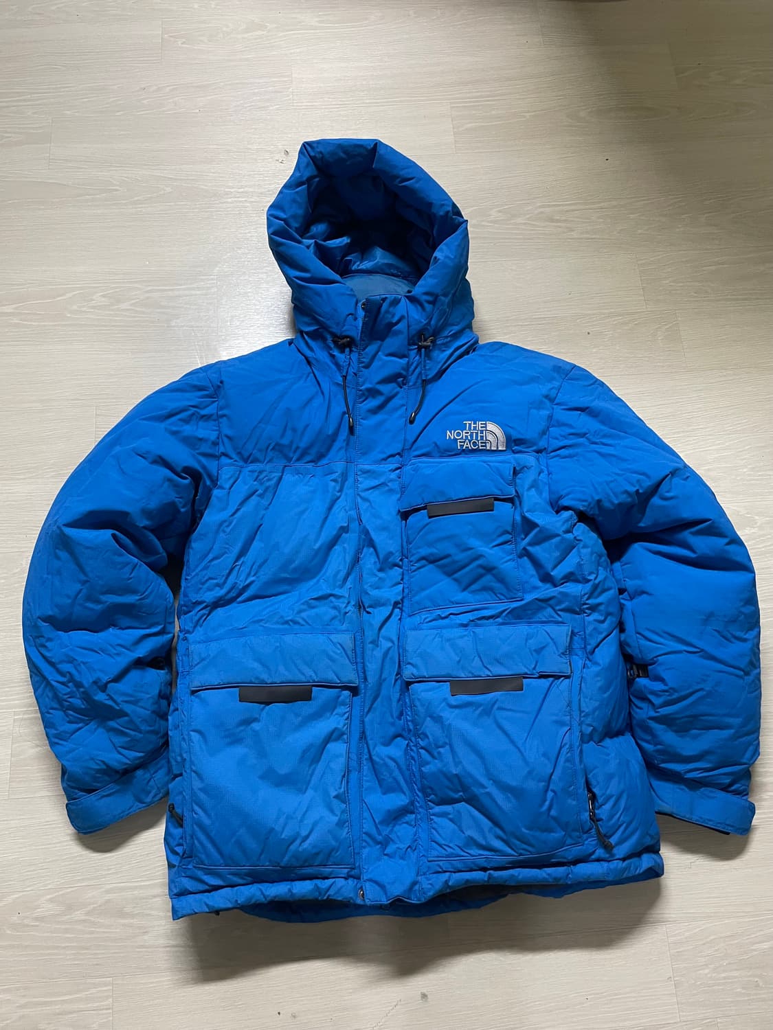 노스페이스 700 히말라야 구스다운 블루 패딩  상품이미지1