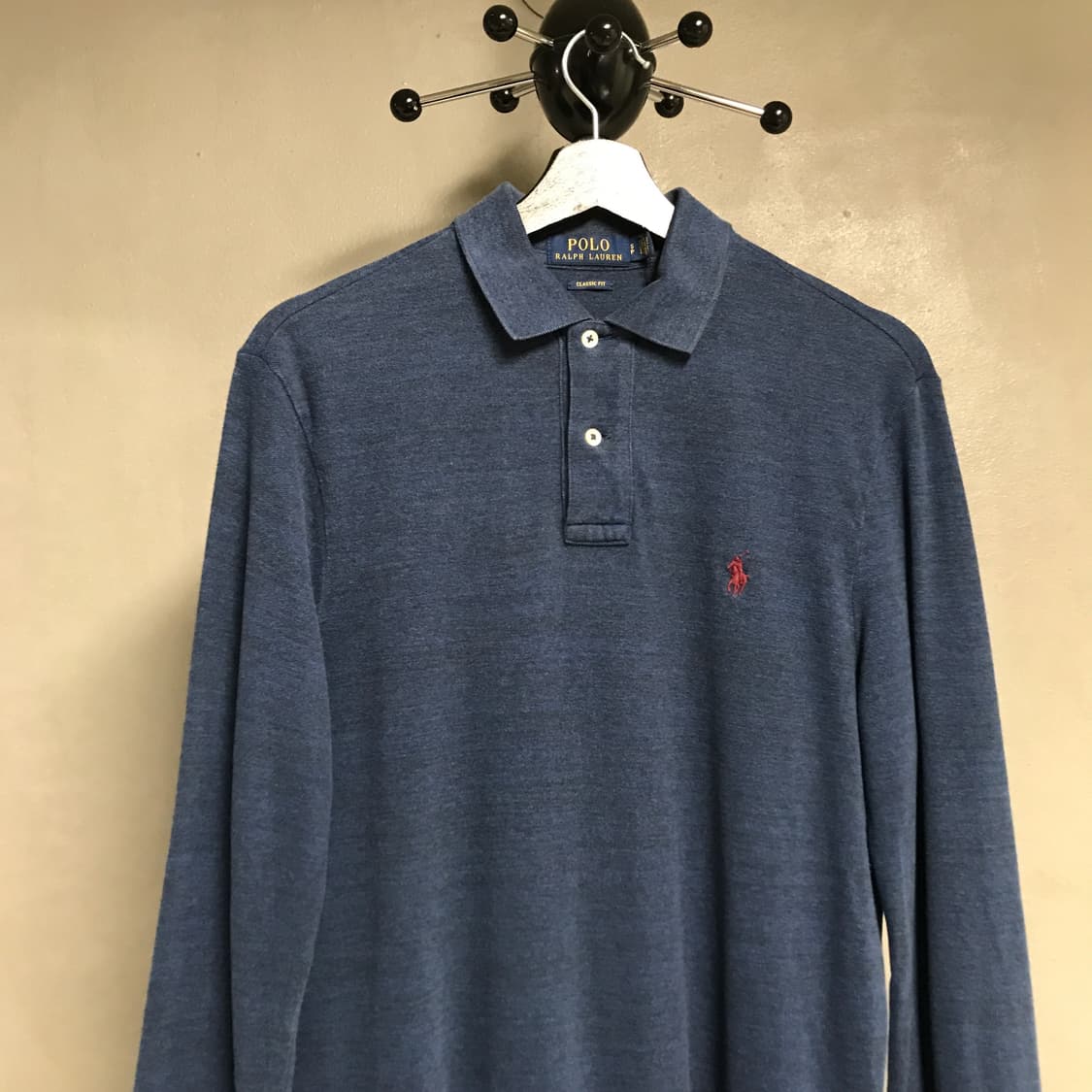 폴로 랄프로렌 PK 긴팔 카라티 블루 S 상품이미지2