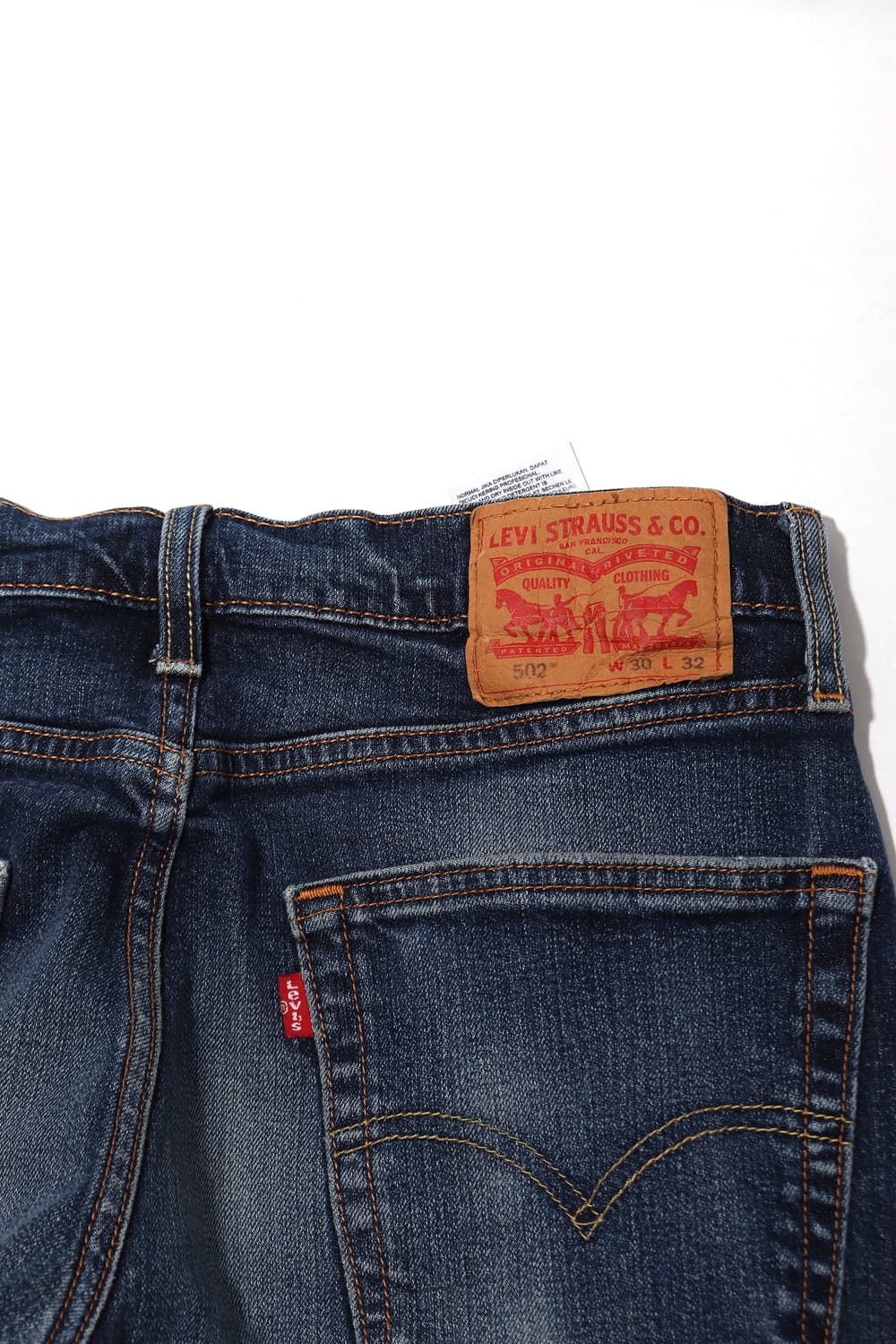 LEVIS 502 워싱 데님 팬츠 size 30 상품이미지7