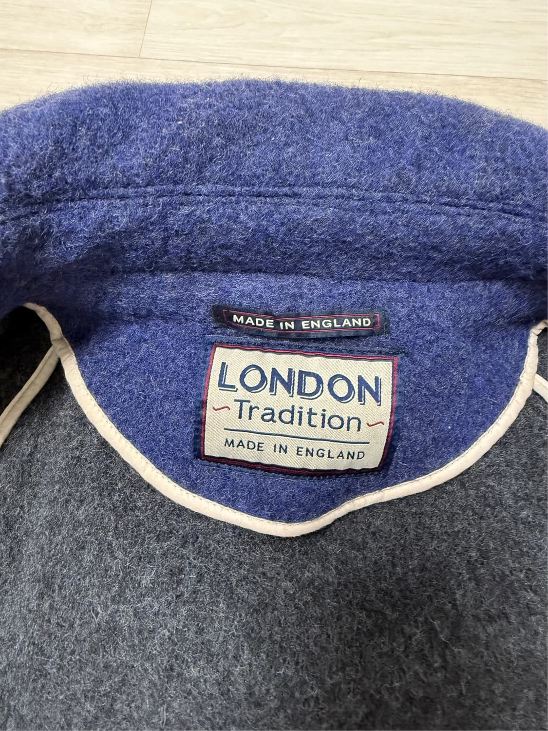 런던 트레디션 더플 코트 블루 (london tradition) 상품이미지7