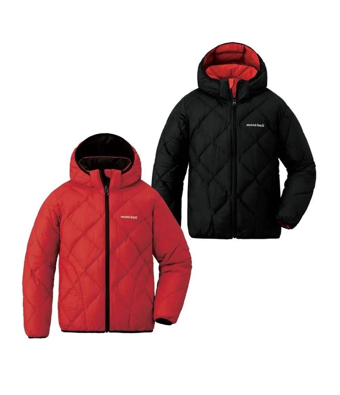 몽벨 리버시블 경량패딩 (키즈 150) 상품이미지1